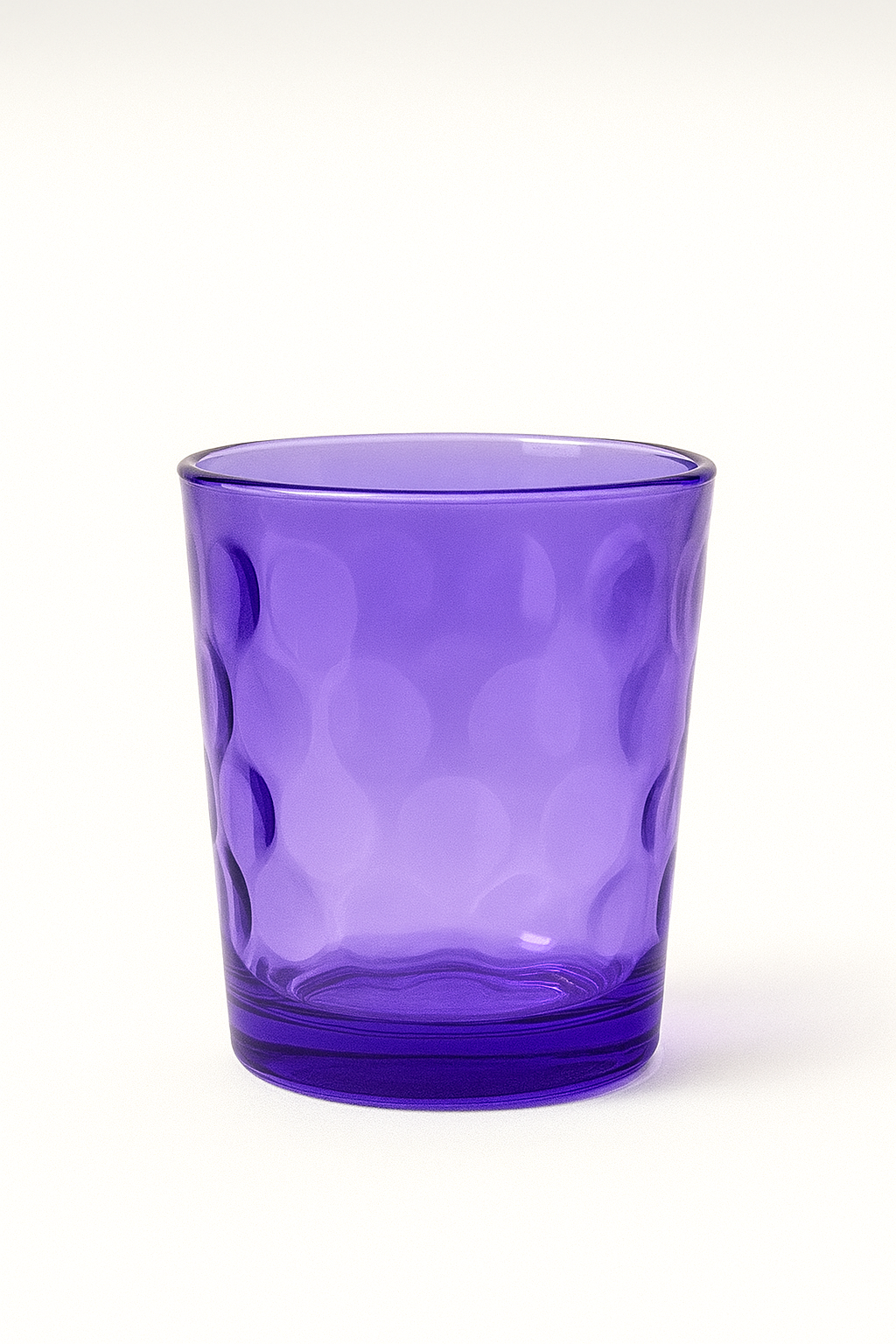 Vaso morado texturizado